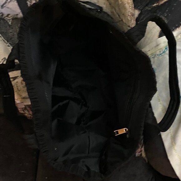 Victoria's Secret "Crepe Look" Large Vintage Bag - Picture 2 of 4